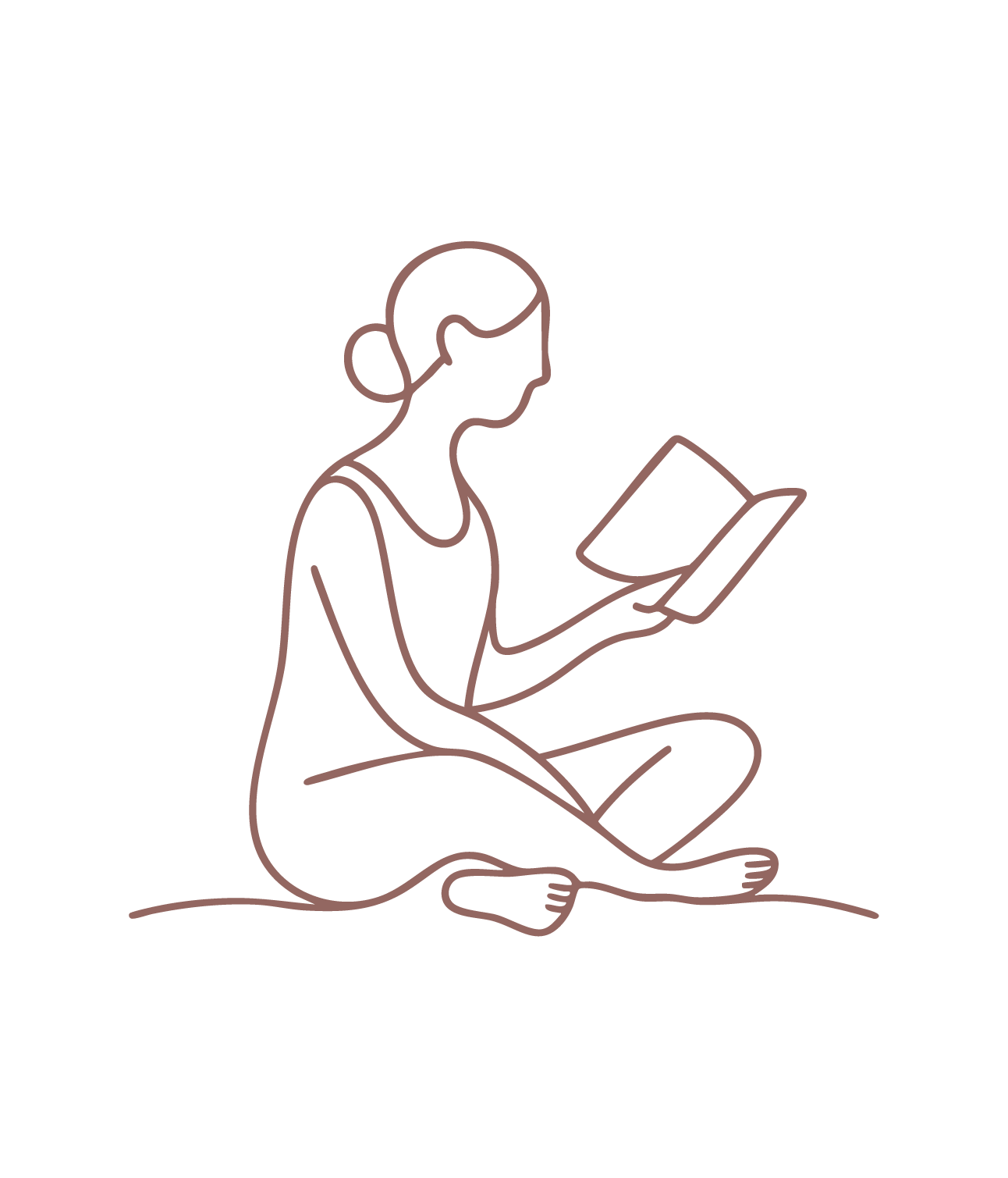 Femme de plus de 50 ans lisant pour trouver des solutions, symbolisant le piège de l’information – Bloom50