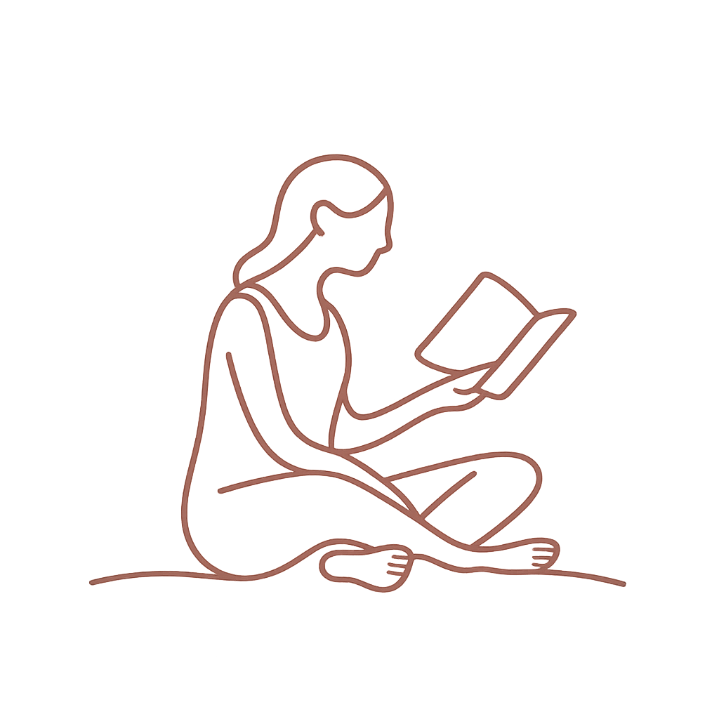 Femme de plus de 50 ans lisant pour trouver des solutions, symbolisant le piège de l’information – Bloom50